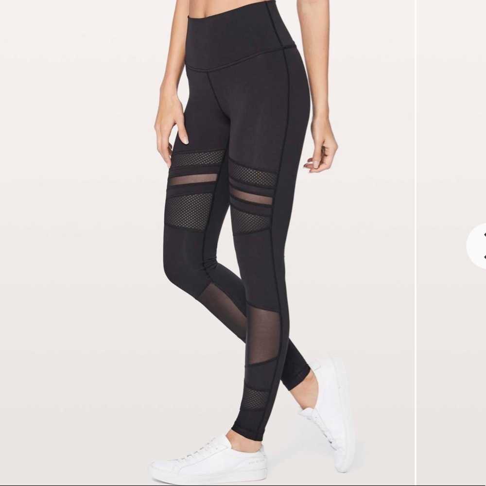 LULULEMON WONDER UNDER MOTO LEGGINGS